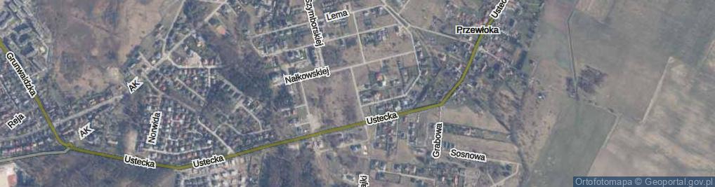 Zdjęcie satelitarne Dąbrowskiej Marii ul.