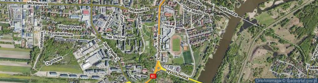 Zdjęcie satelitarne Daszyńskiego Ignacego ul.