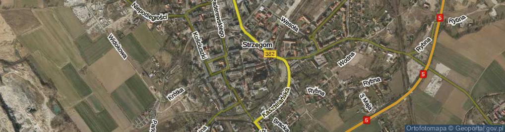 Zdjęcie satelitarne Dąbrowskiego Jarosława, gen. ul.