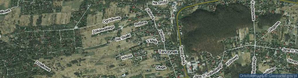 Zdjęcie satelitarne Dąbrowskiego Henryka, gen. ul.