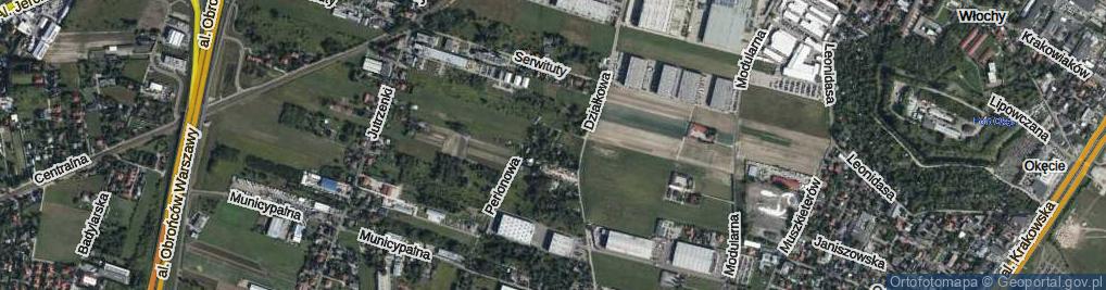 Zdjęcie satelitarne Daleszycka ul.