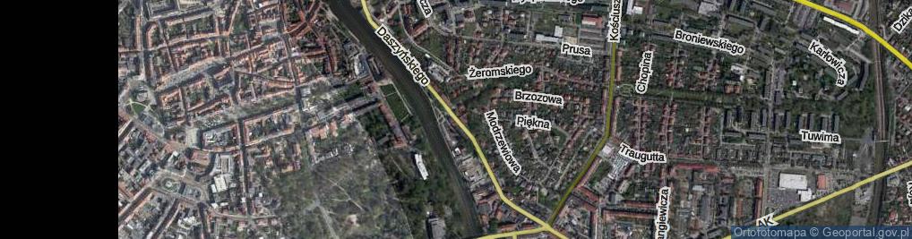 Zdjęcie satelitarne Daszyńskiego Ignacego ul.