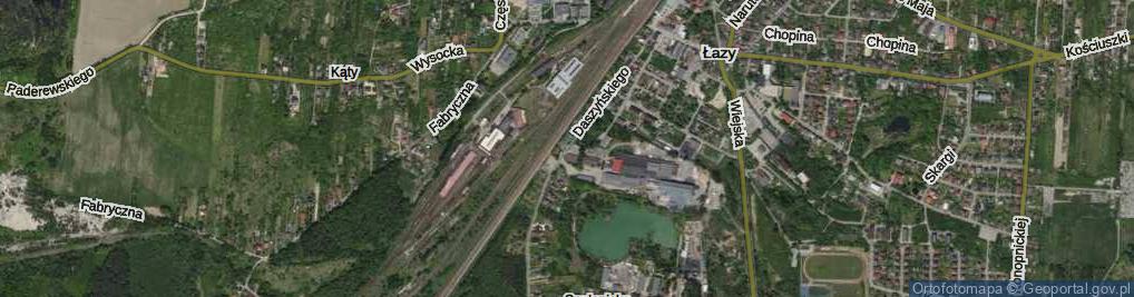 Zdjęcie satelitarne Daszyńskiego Ignacego ul.