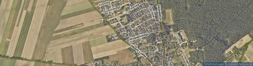 Zdjęcie satelitarne Dąbrowskiej Marii ul.