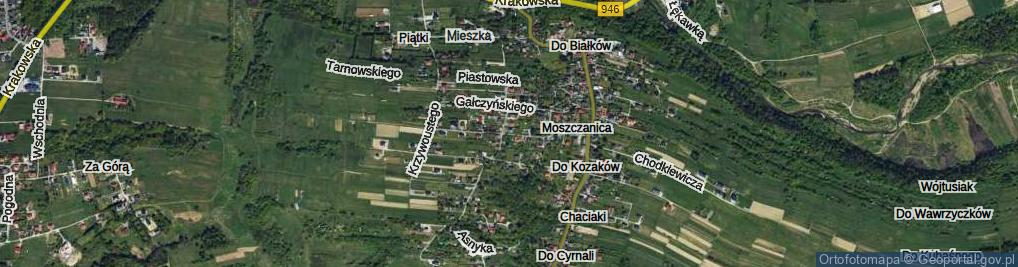 Zdjęcie satelitarne Dąbrowskiej Marii ul.