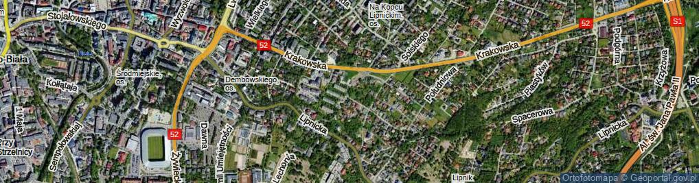 Zdjęcie satelitarne Dembowskiego Edwarda ul.
