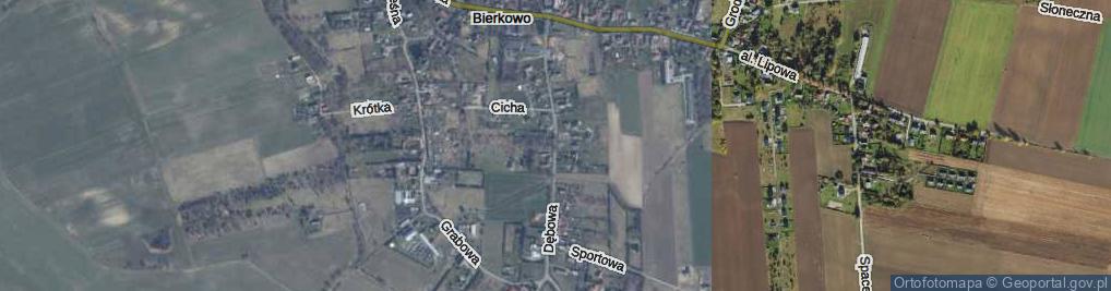 Zdjęcie satelitarne Dębowa ul.