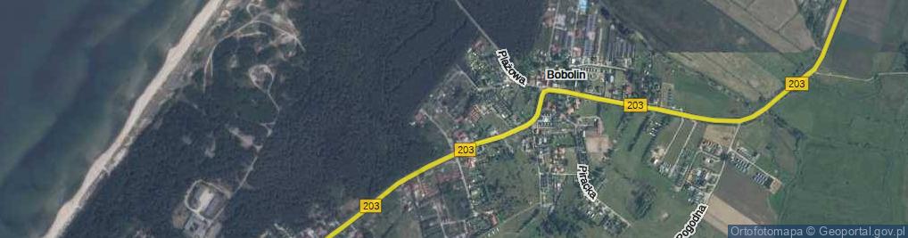 Zdjęcie satelitarne Dębowa ul.