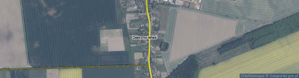 Zdjęcie satelitarne Debrzno-Wieś ul.