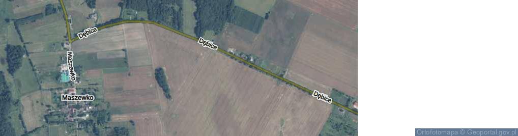 Zdjęcie satelitarne Dębice ul.