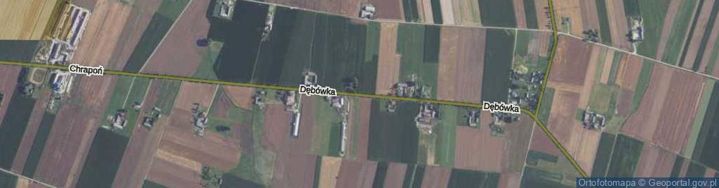 Zdjęcie satelitarne Dębówka ul.