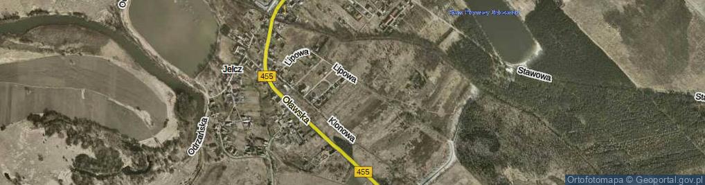 Zdjęcie satelitarne Dębowa ul.