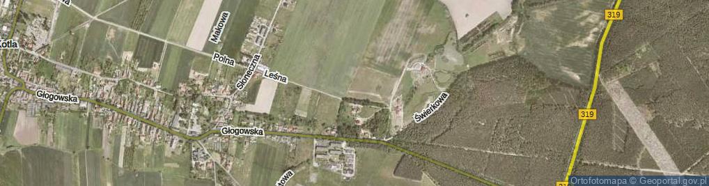 Zdjęcie satelitarne Dębowa ul.