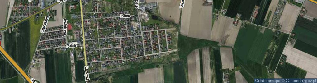 Zdjęcie satelitarne Dębowa ul.