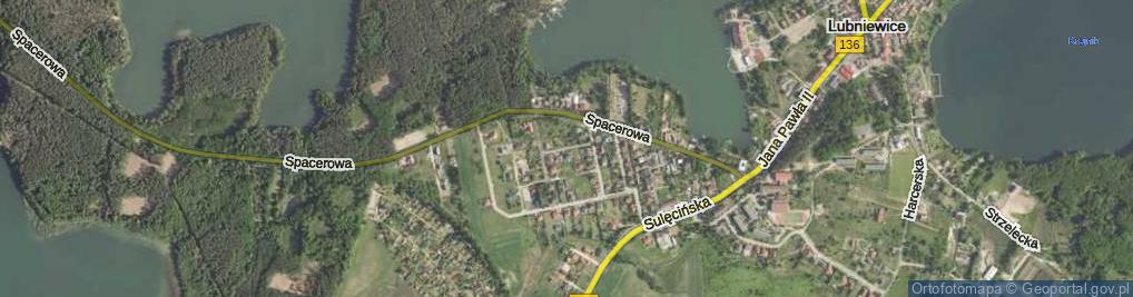 Zdjęcie satelitarne Dębowa ul.