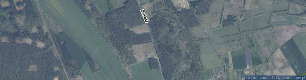 Zdjęcie satelitarne Derkacz ul.