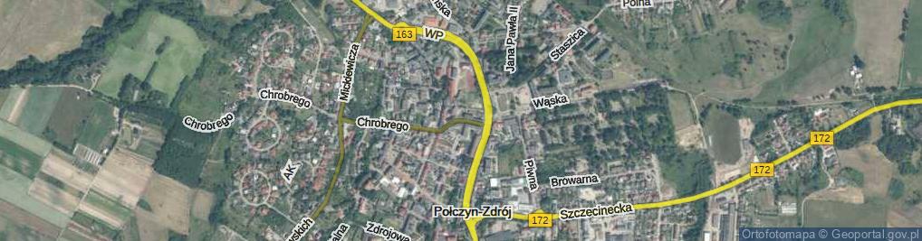 Zdjęcie satelitarne Demokracji ul.