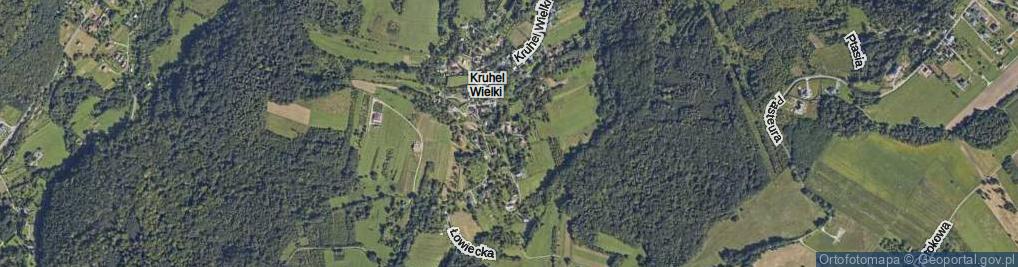 Zdjęcie satelitarne Dębowa ul.