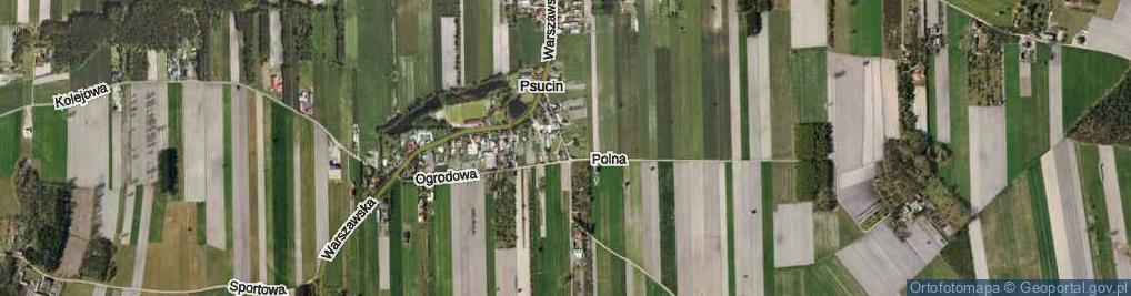Zdjęcie satelitarne Dębowa ul.