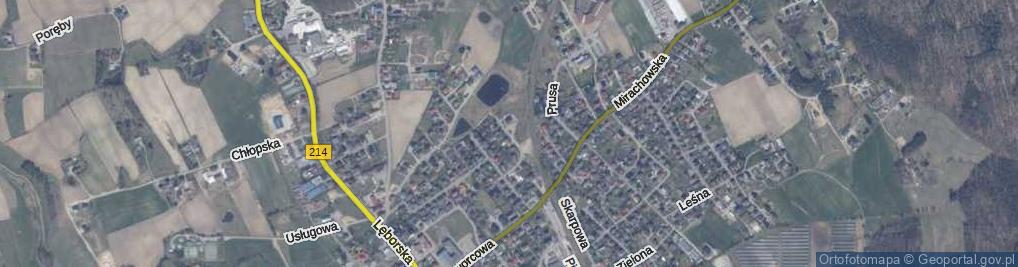 Zdjęcie satelitarne Derdowskiego Hieronima ul.