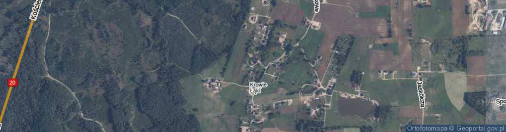 Zdjęcie satelitarne Dębowa ul.