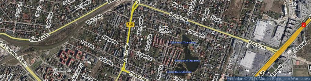 Zdjęcie satelitarne Denarowa ul.