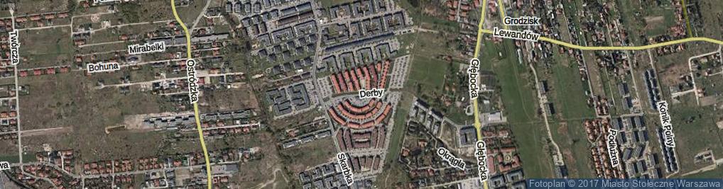 Zdjęcie satelitarne Derby ul.