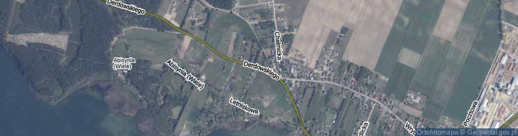 Zdjęcie satelitarne Derdowskiego Hieronima ul.