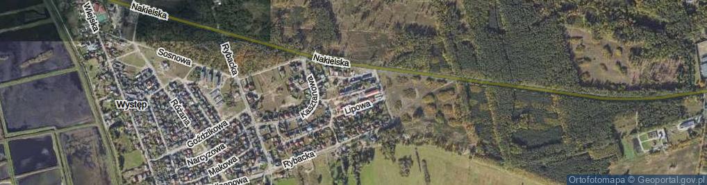 Zdjęcie satelitarne Dębowa ul.