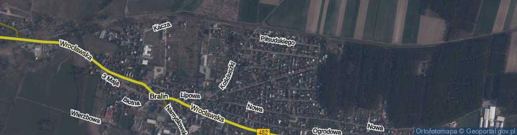 Zdjęcie satelitarne Dirbachów Jana i Józefa ul.
