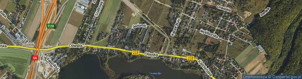 Zdjęcie satelitarne Diamentowa ul.