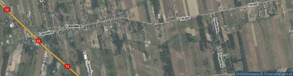 Zdjęcie satelitarne Diamentowa ul.