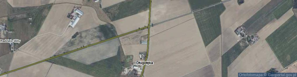 Zdjęcie satelitarne Długołęka ul.