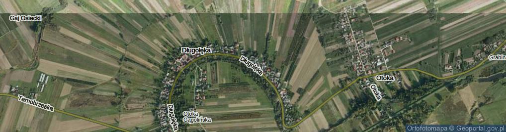 Zdjęcie satelitarne Długołęka ul.
