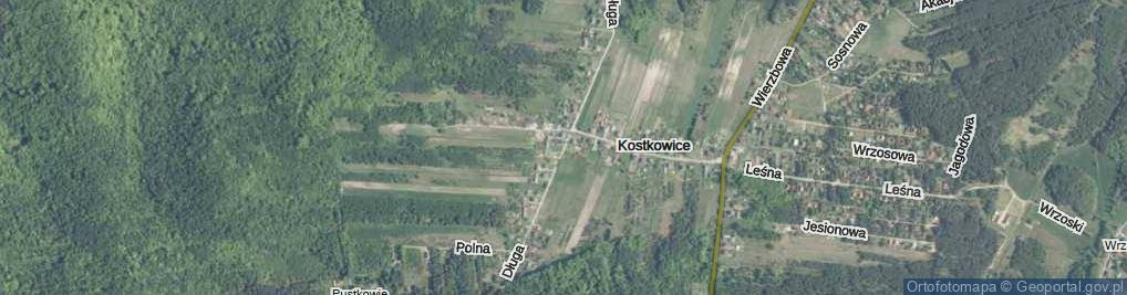 Zdjęcie satelitarne Długa ul.