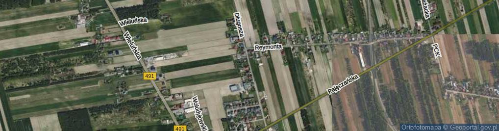 Zdjęcie satelitarne Długosza Jana ul.