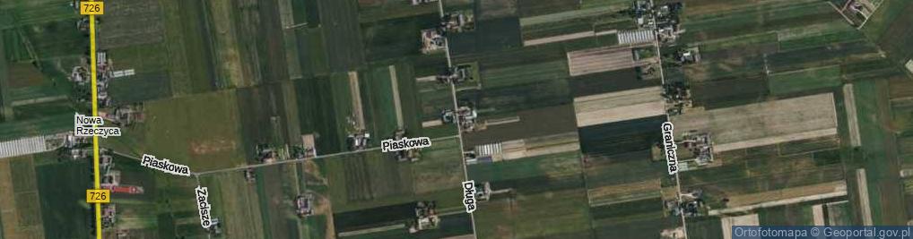 Zdjęcie satelitarne Długa ul.