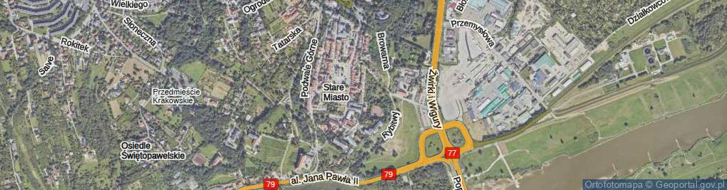 Zdjęcie satelitarne Długosza Jana ul.