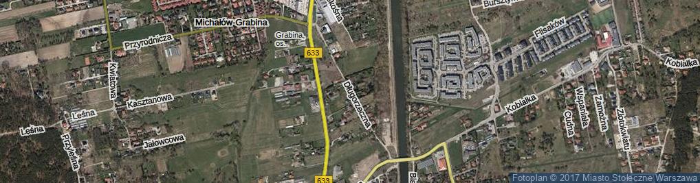 Zdjęcie satelitarne Długorzeczna ul.