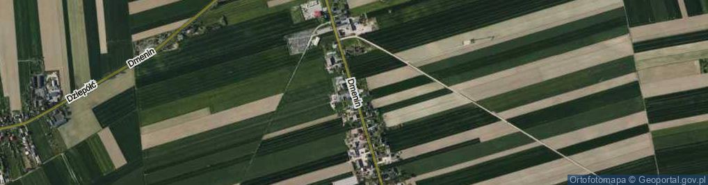 Zdjęcie satelitarne Dmenin ul.