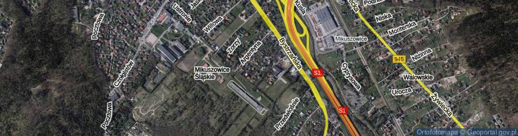 Zdjęcie satelitarne Domeyki Ignacego ul.