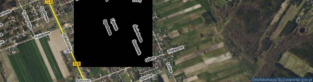 Zdjęcie satelitarne Dolna ul.