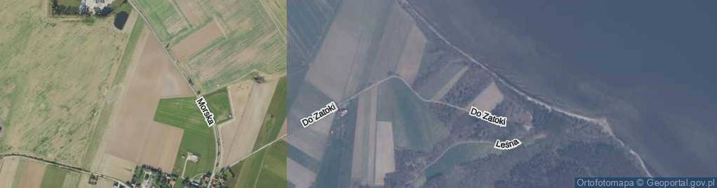 Zdjęcie satelitarne Do Zatoki ul.