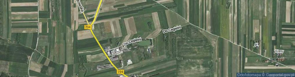 Zdjęcie satelitarne Do Cegielni ul.