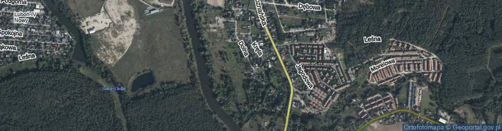 Zdjęcie satelitarne Dolna ul.