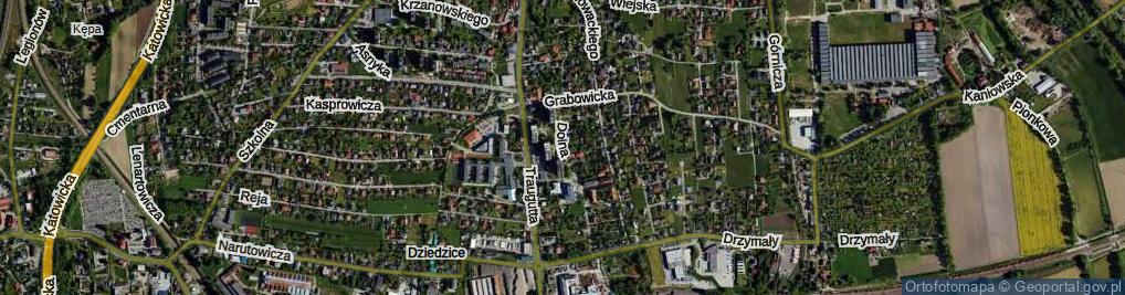 Zdjęcie satelitarne Dolna ul.