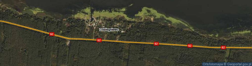 Zdjęcie satelitarne Dobiegniewo ul.