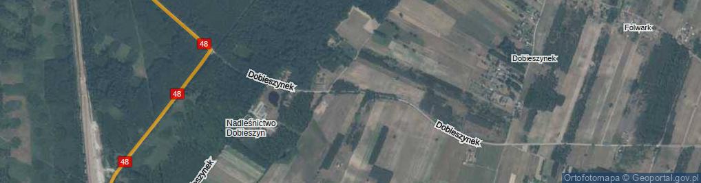 Zdjęcie satelitarne Dobieszynek ul.