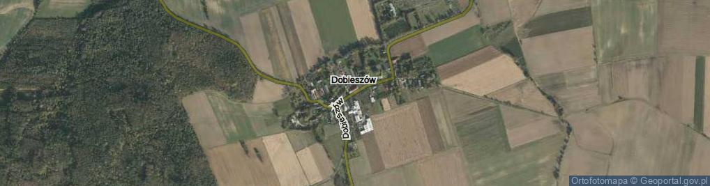 Zdjęcie satelitarne Dobieszów ul.