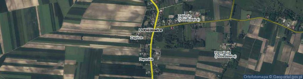 Zdjęcie satelitarne Dobiesławice ul.